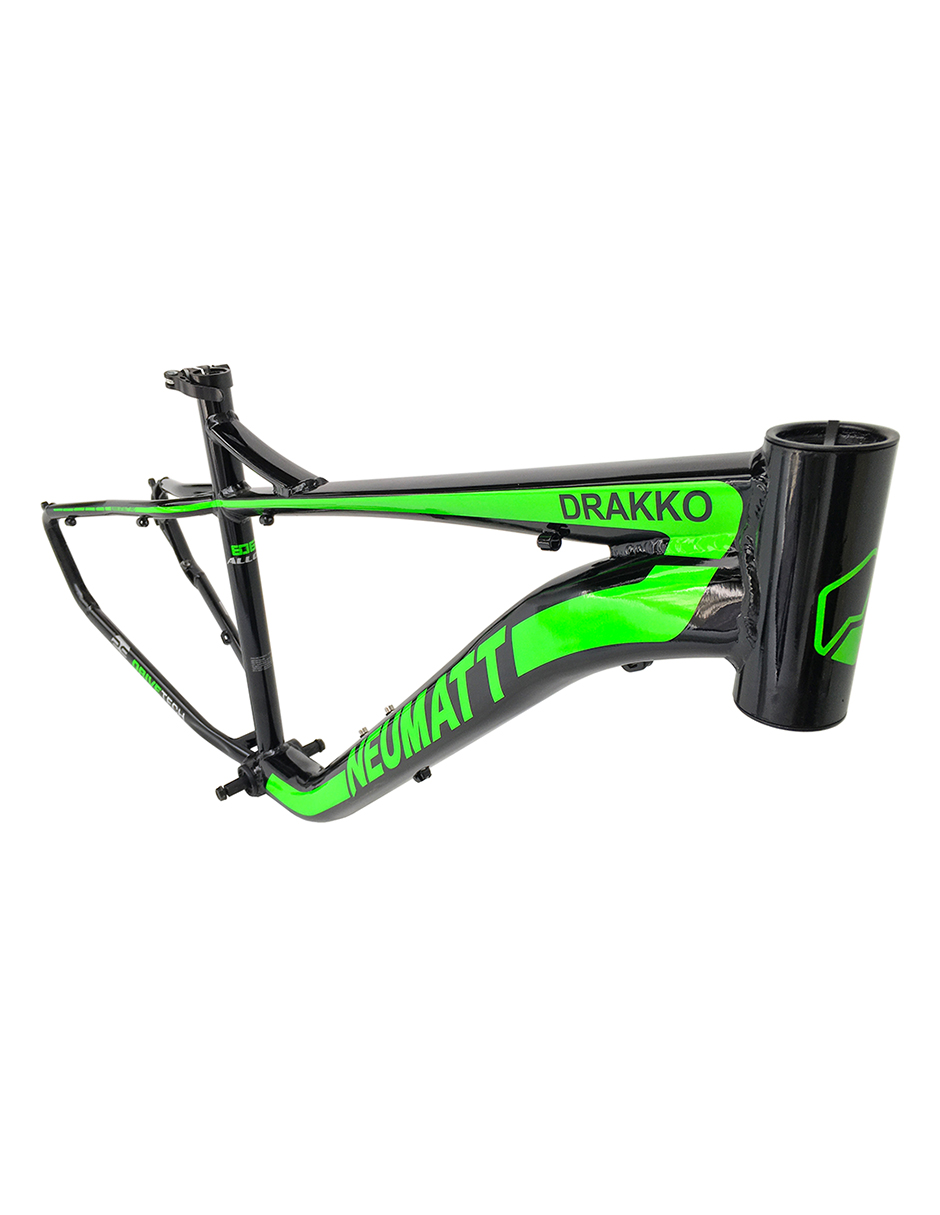 Cuadro Neumatt Mtb R29 De Aluminio, Modelo Drakko, Con Tazas