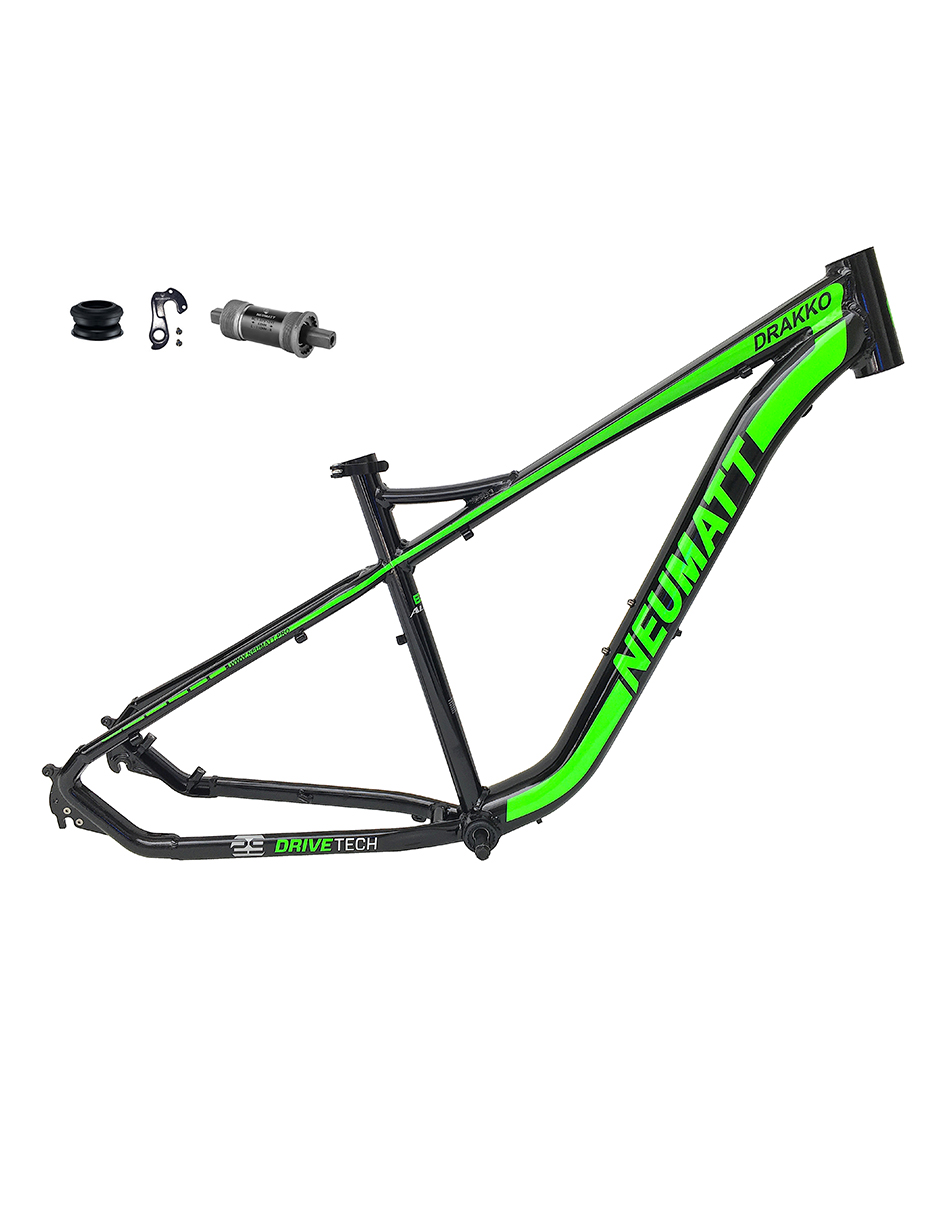 Cuadro Neumatt Mtb R29 De Aluminio, Modelo Drakko, Con Tazas