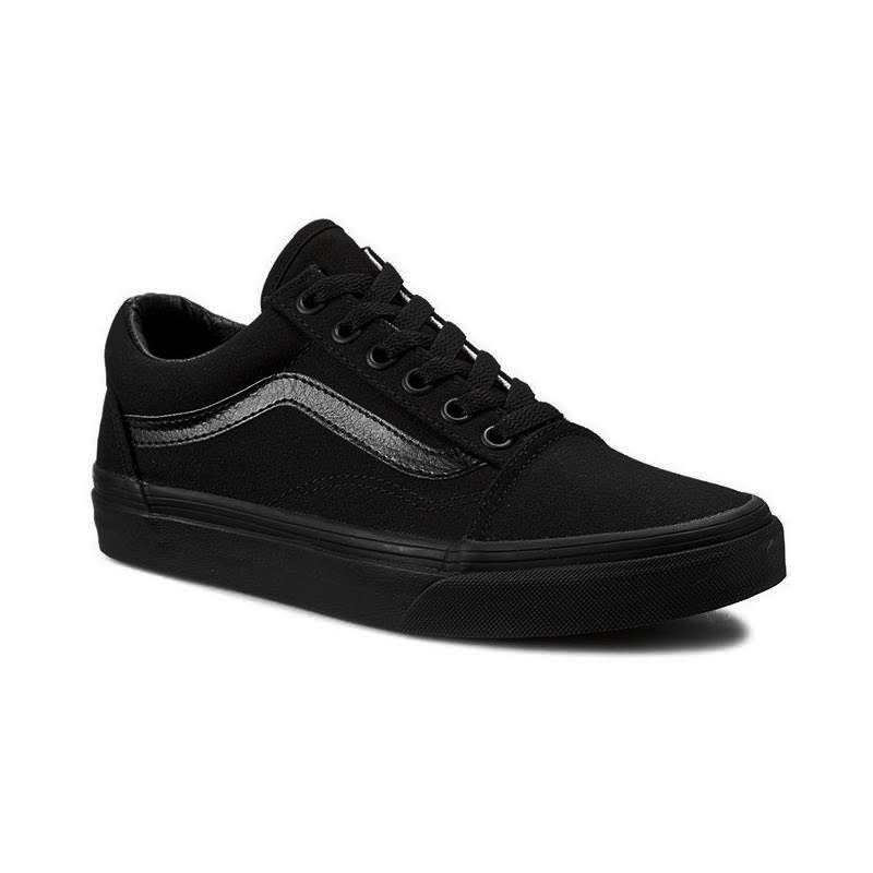 Tenis Vans Old Skool Negro Total - 100% Original Y Nuevo 