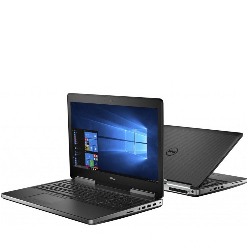 Laptop Dell Precision 7520- 15.6" - Intel Core i7, 7ma generación- 8GB RAM- 256GB Disco Solido- WINDOWS 10 Pro- Equipo Clase A, Reacondicionado.