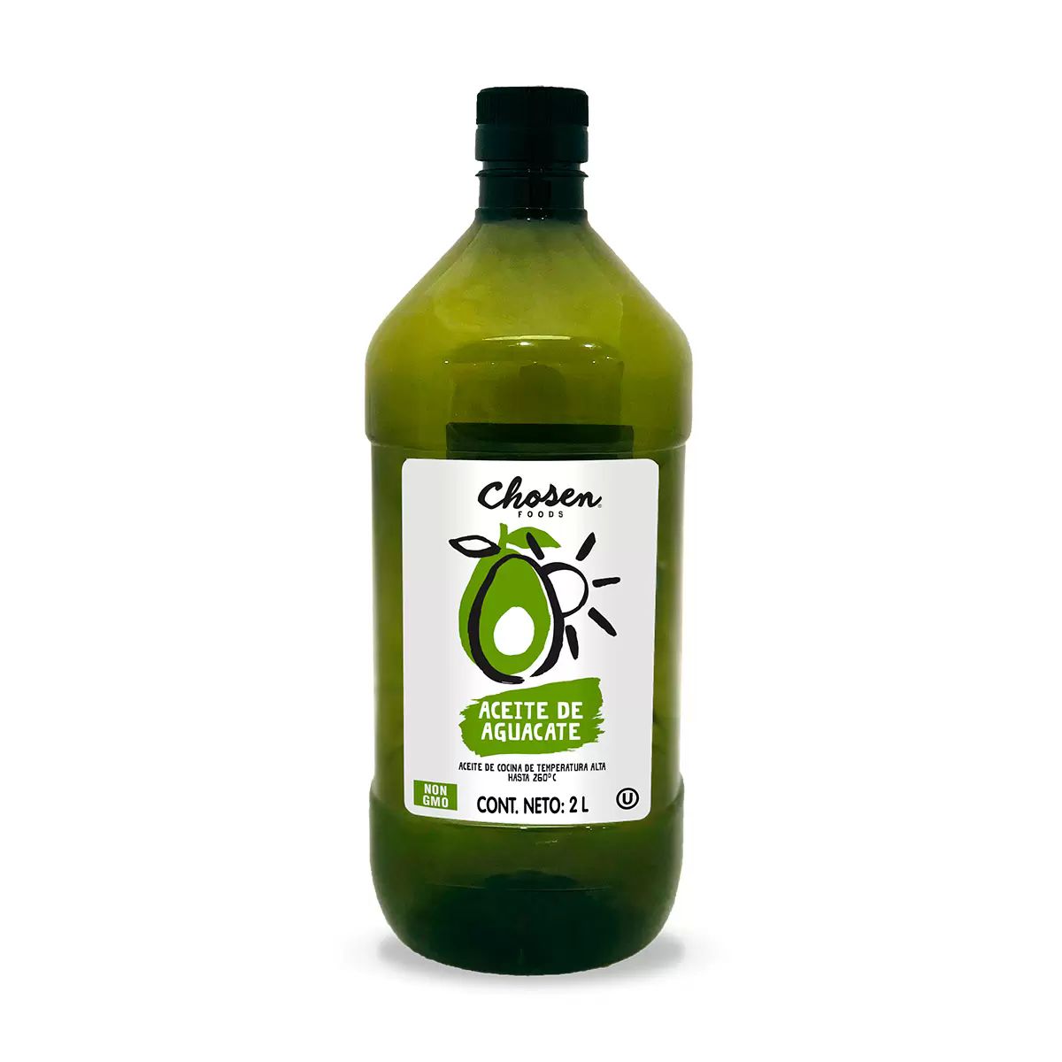 Aceite 100% Puro De Aguacate Natural 2 Litros Chosen Foods