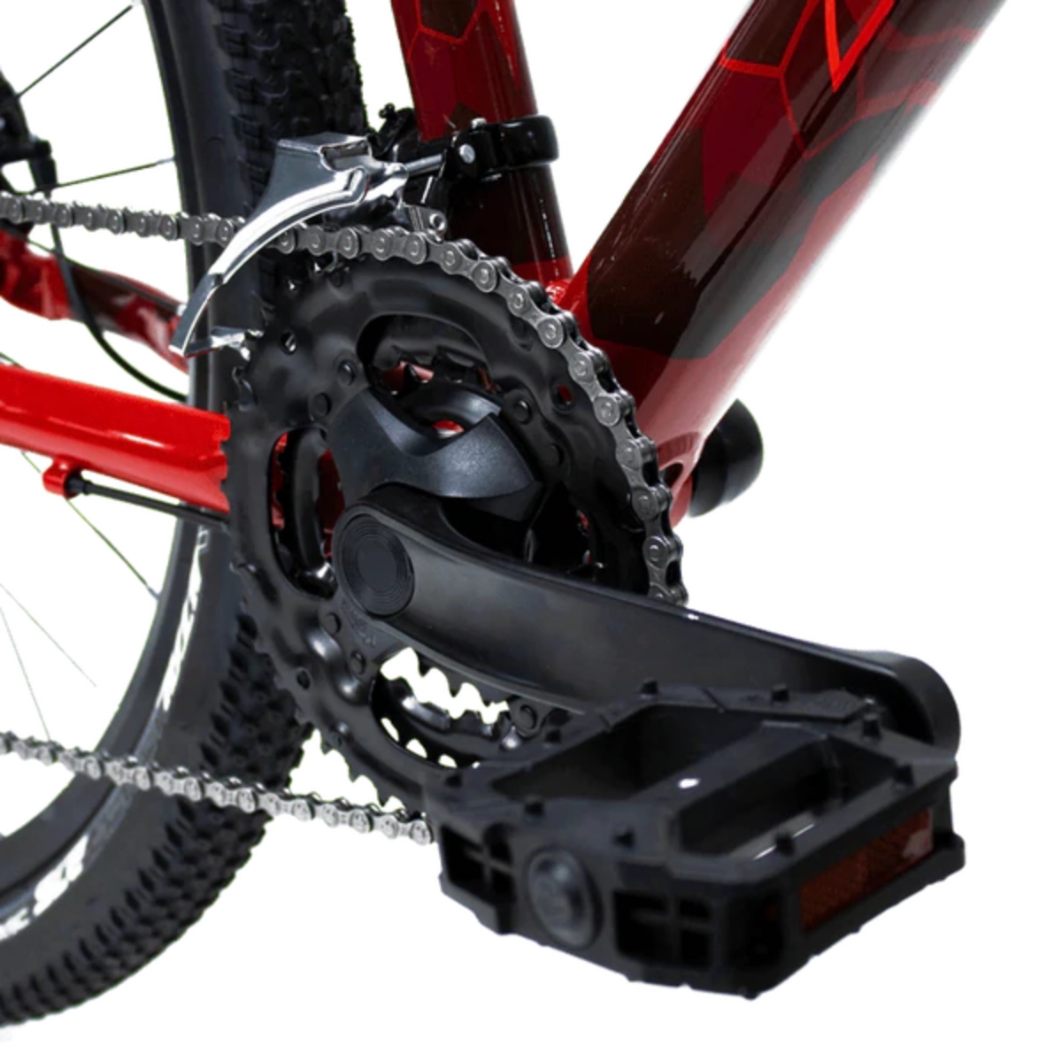 BICICLETA ALUBIKE SIERRA R26 ALUMINIO 24V ROJO (T-M)