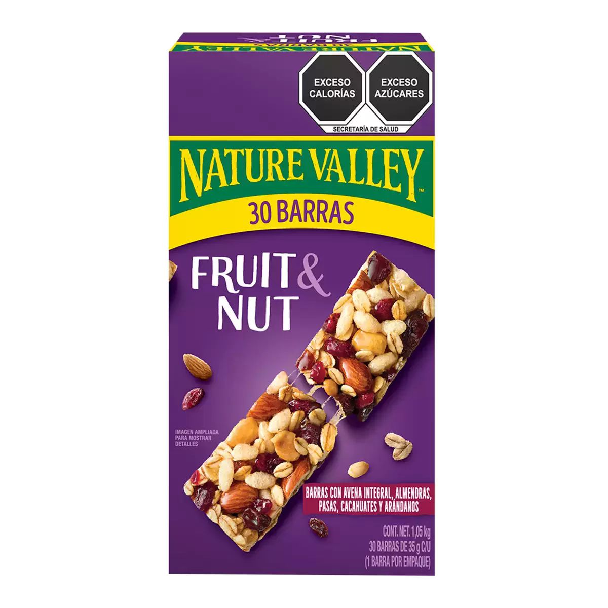 Nature Valley Trail Mix Fruit Nut 30 Barras De 1kg
