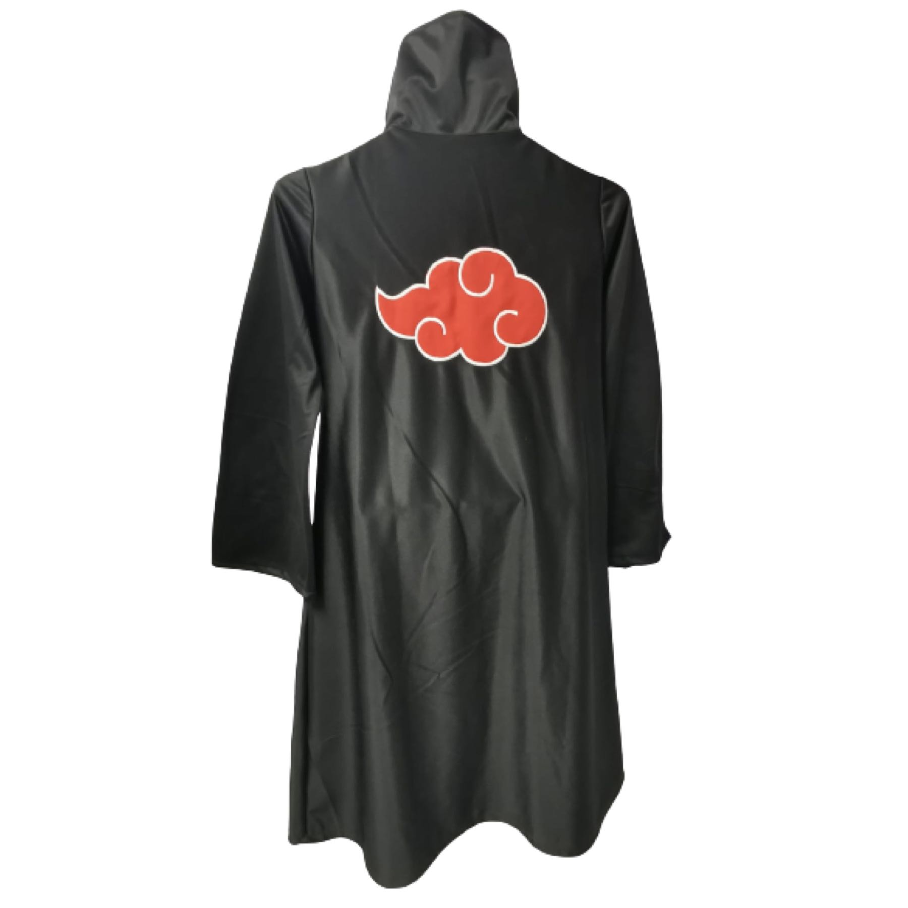 Cosplay Infantil Naruto Disfraz Niños Itachi: 1 Bata Akatsuki, 1 Banda Hoja Konoha Renegado, 1 Collar 1 Kunai 1 Shuriken