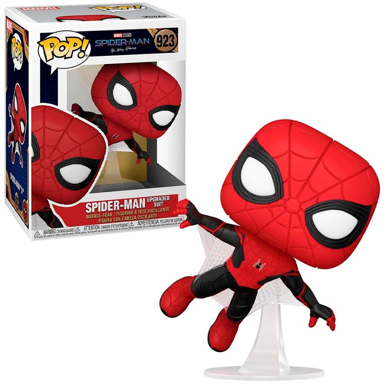 Funko Pop Spider Man Traje Mejorado #923 No Way Home Original Marvel