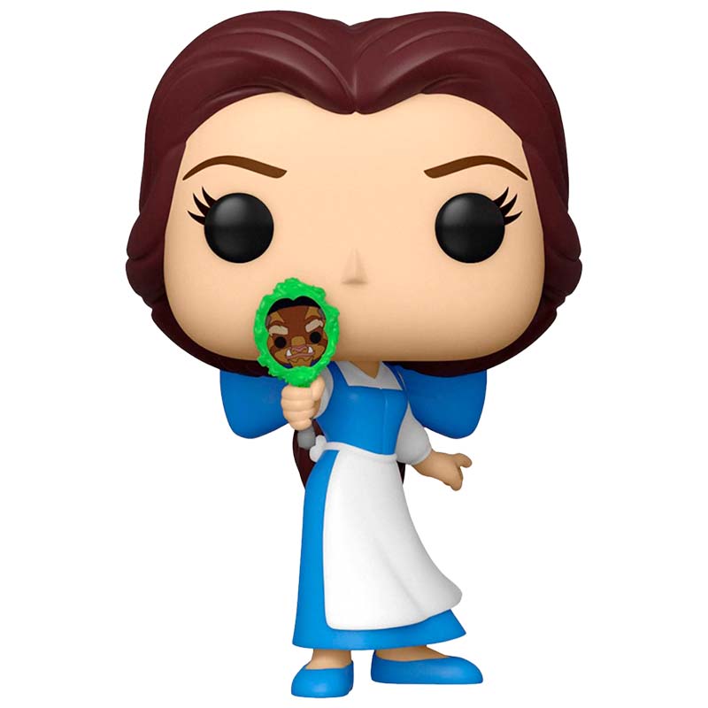 Funko Pop Bella Con Espejo #1132 La Bella y La Bestia Aniversario Disney