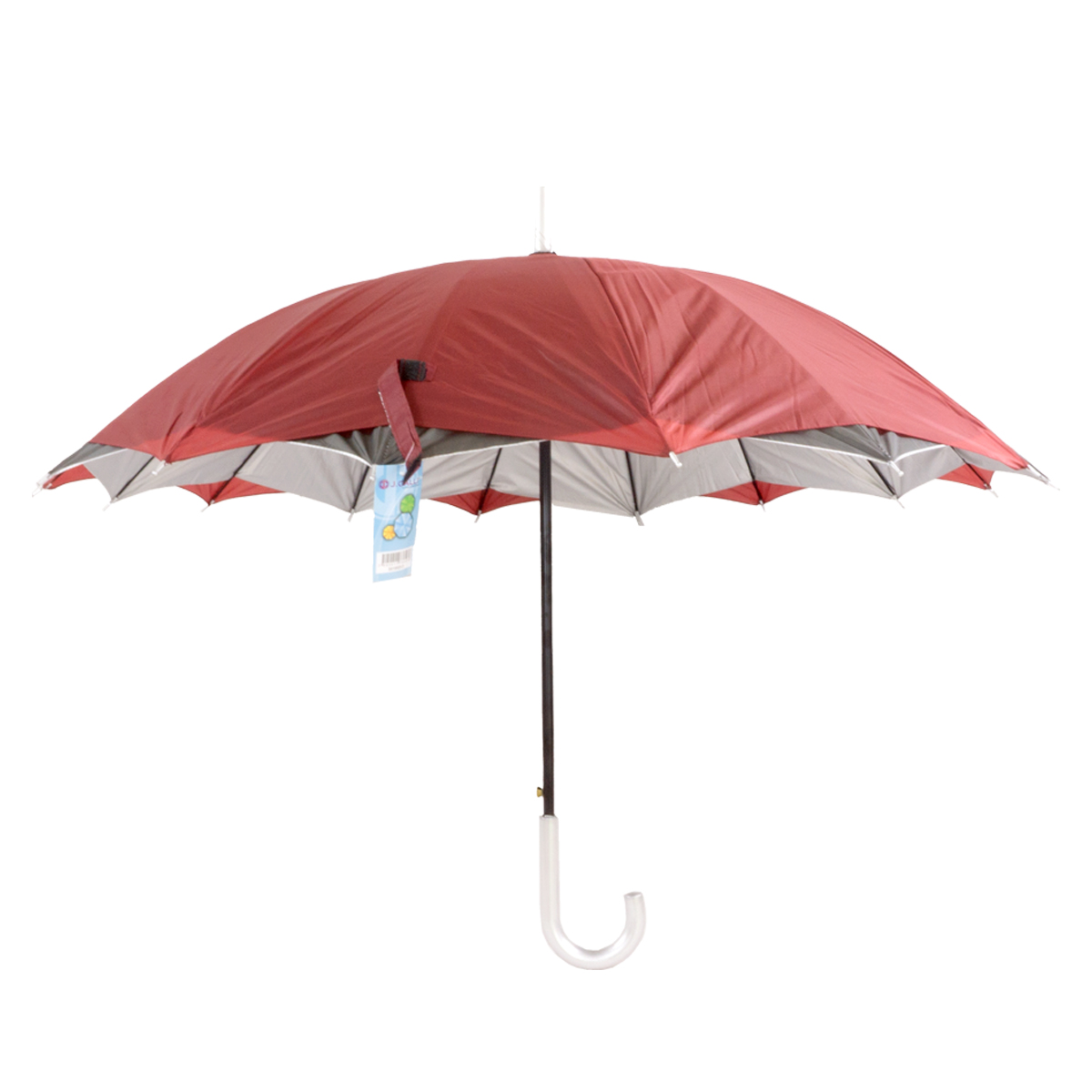 PARAGUAS SOMBRILLA 16 VARILLAS DOBLE TELA J. CALLI