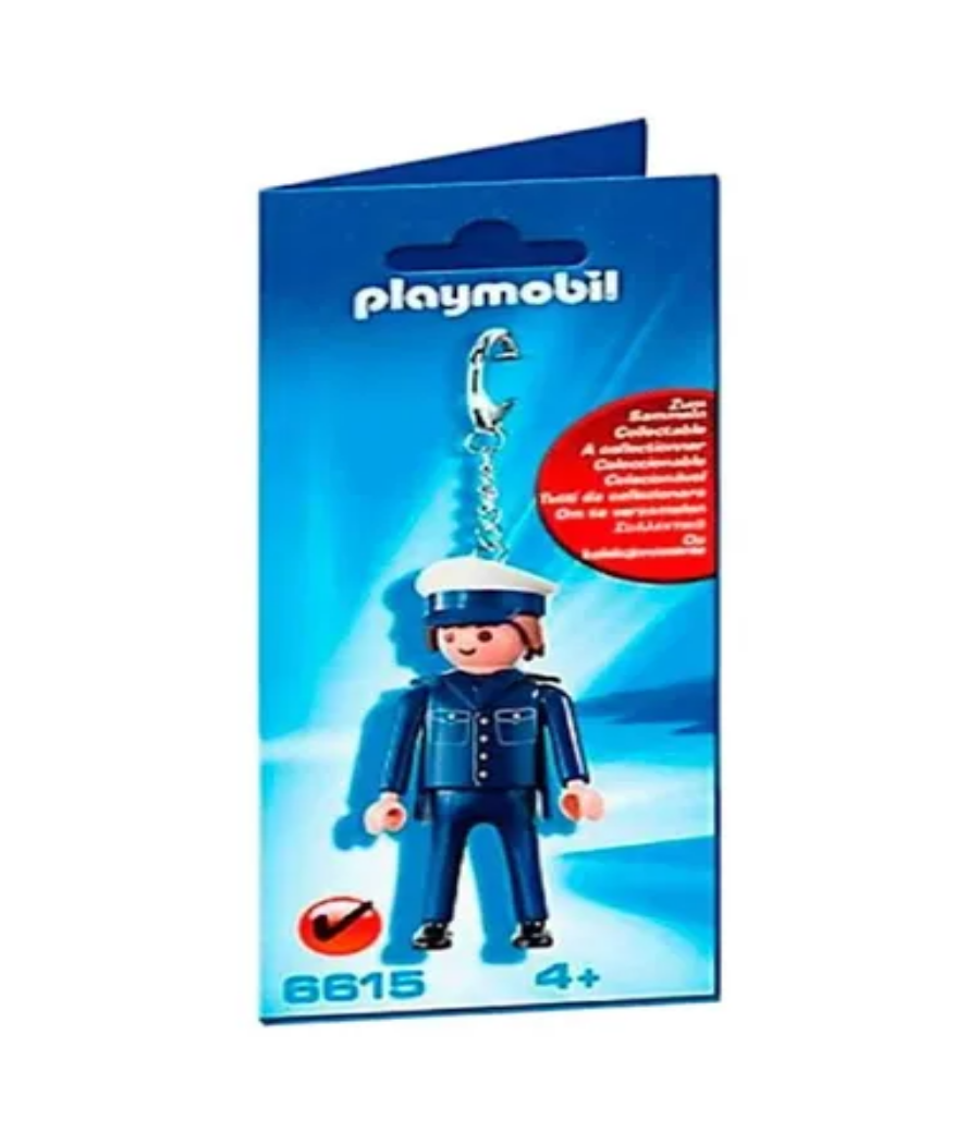 Playmobil 6615 City Action Llavero de Policía 