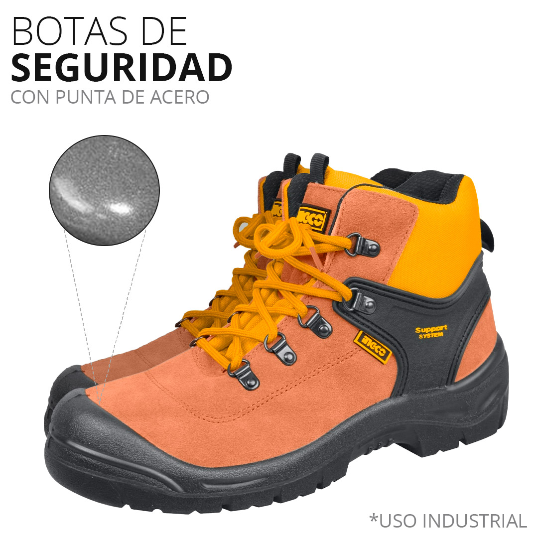 Botas De Seguridad Industrial Zapatos Punta De Acero