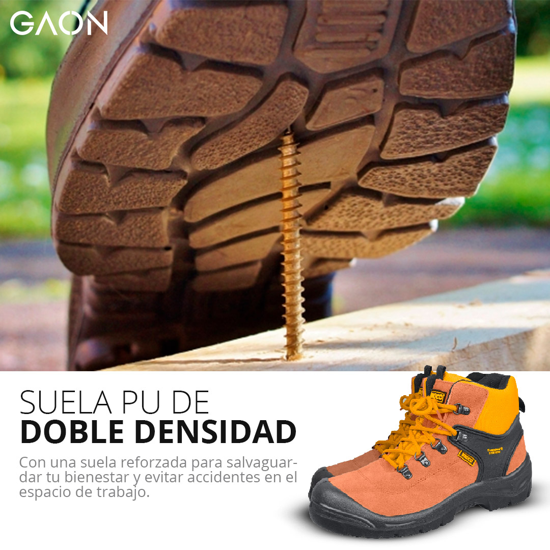 Botas De Seguridad Industrial Zapatos Punta De Acero