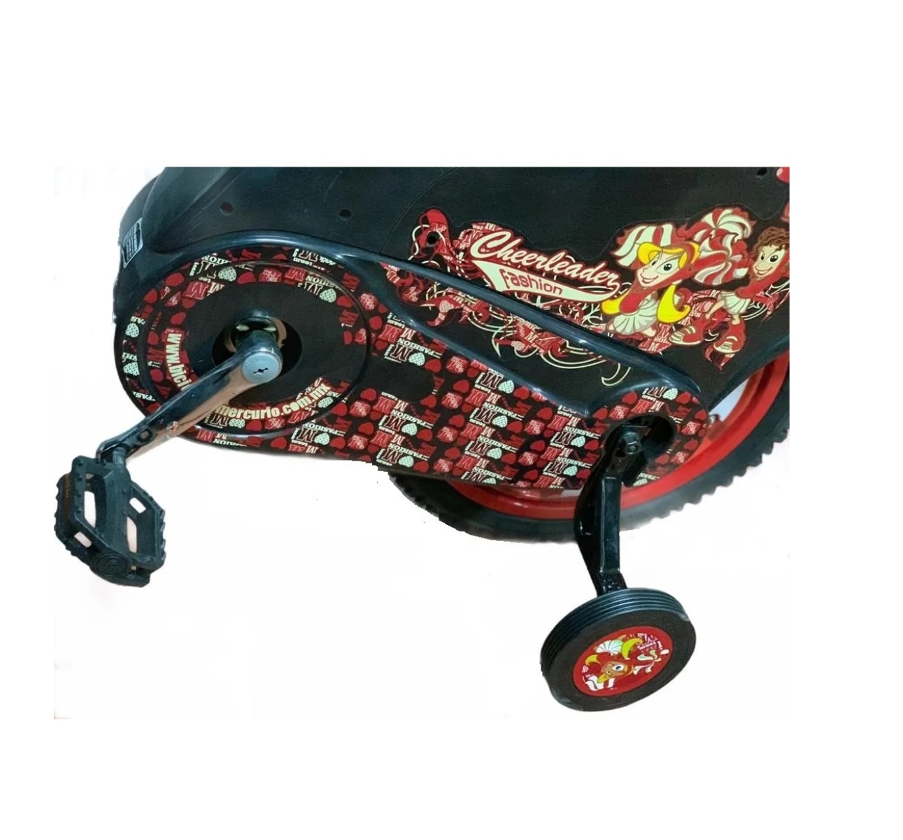 BICICLETA MERCURIO CHEERLEADER R16 NEGRO