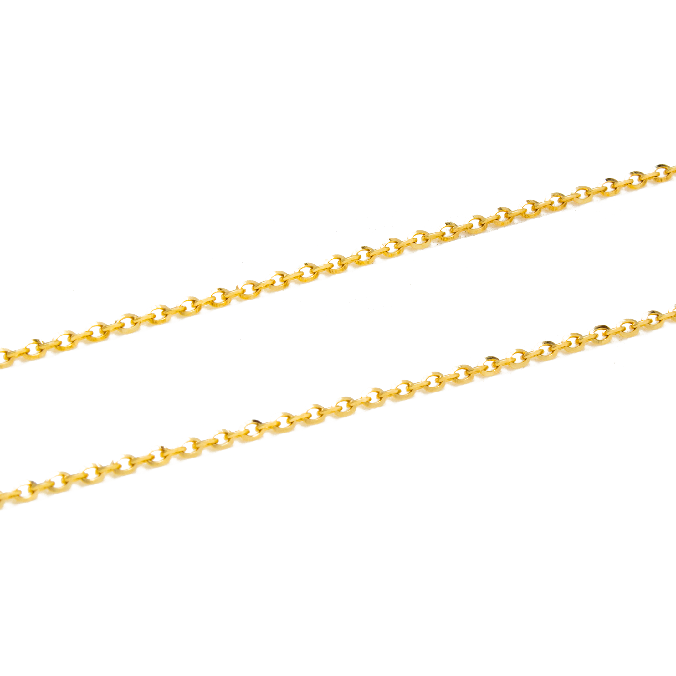 Cadena Rolo en Oro Italiano de 14 Kilates.