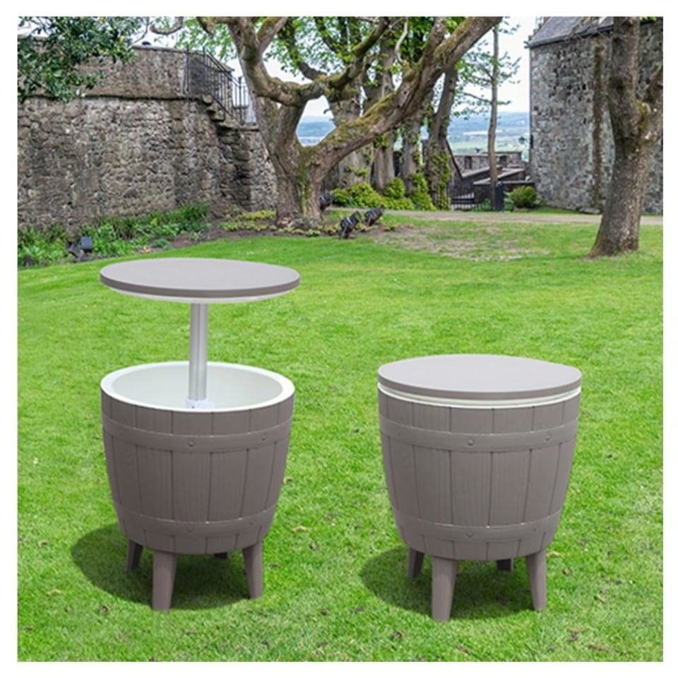 Hielera mesa para exterior