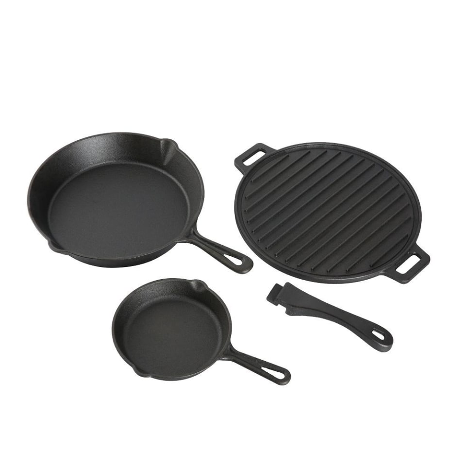 sartenes de hierro fundido juego