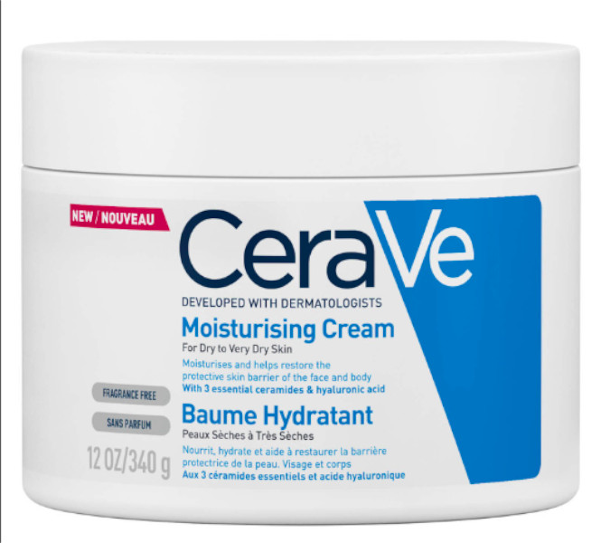 Crema Hidratante Cera Ve 340g Con Acido Hialuronico