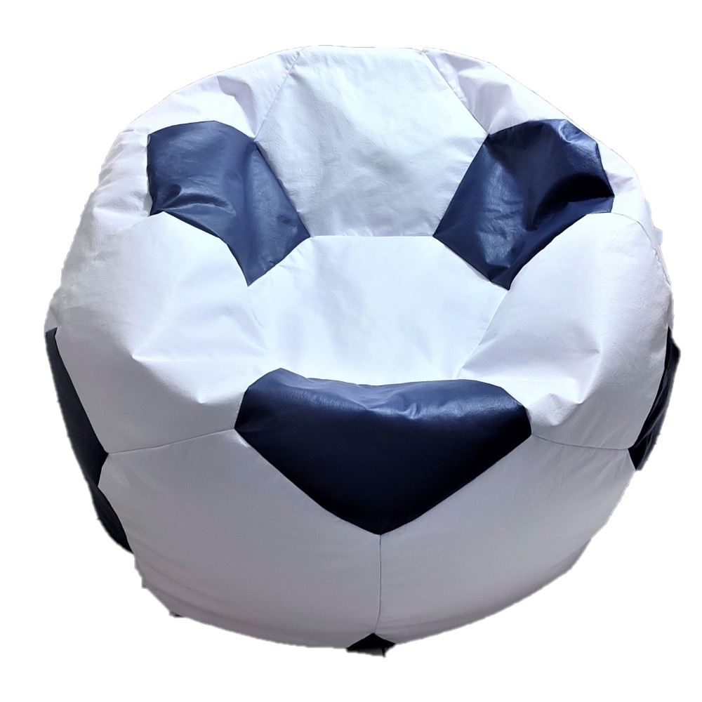 PUFF SOCCER GRANDE, DE REGALO UNA ALMOHADA ESTANDAR ZIGZAG