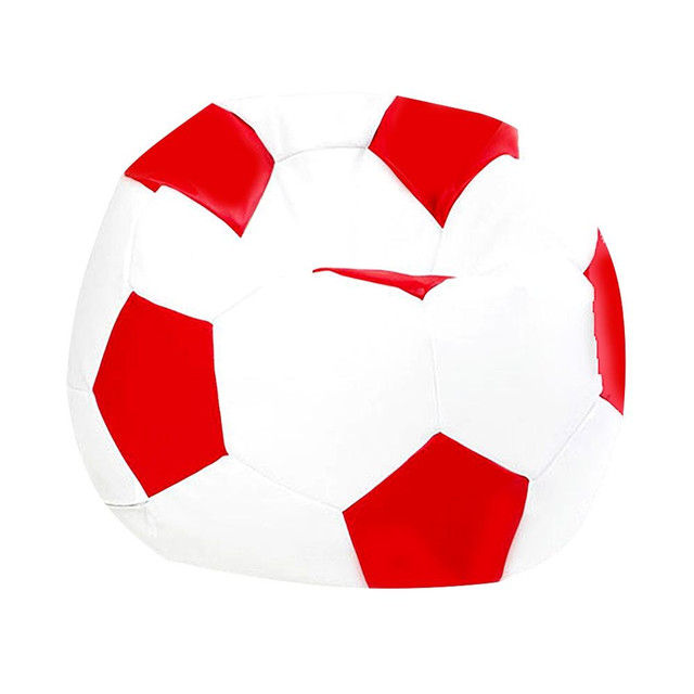 PUFF SOCCER GRANDE, DE REGALO UNA ALMOHADA ESTANDAR ZIGZAG