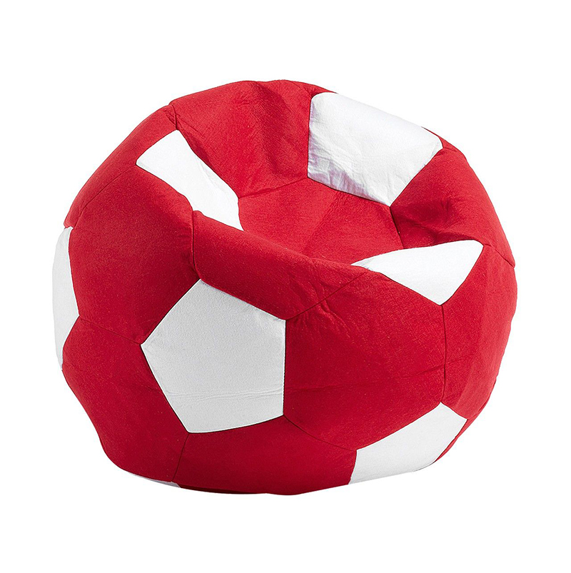 PUFF SOCCER GRANDE, DE REGALO UNA ALMOHADA ESTANDAR ZIGZAG