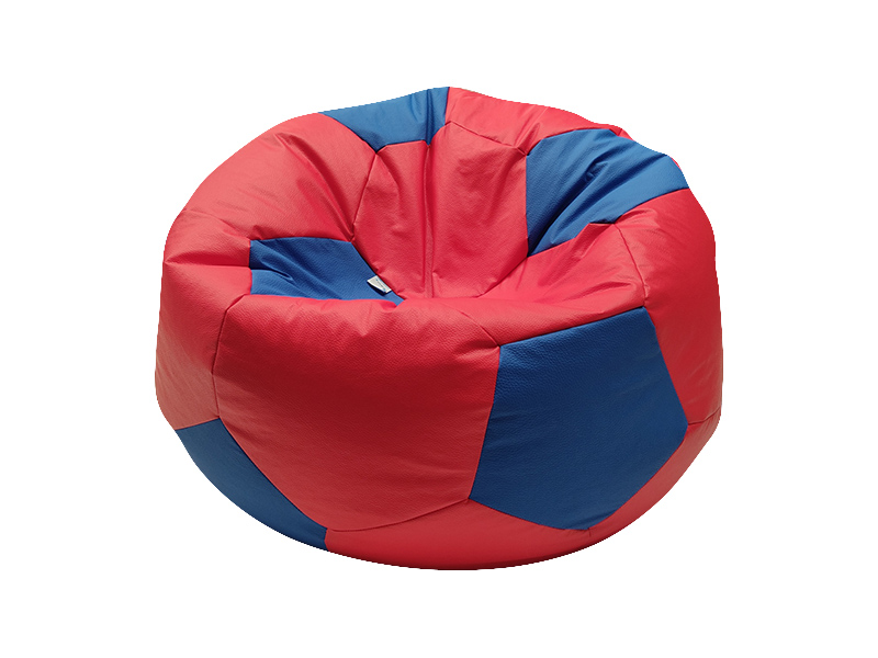 PUFF SOCCER GRANDE, DE REGALO UNA ALMOHADA ESTANDAR ZIGZAG