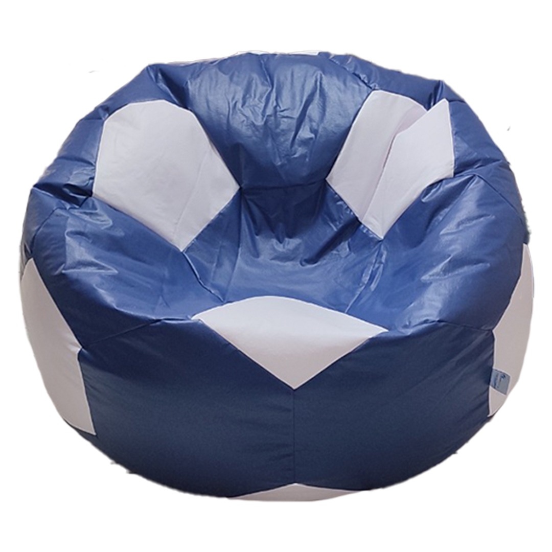 PUFF SOCCER GRANDE, DE REGALO UNA ALMOHADA ESTANDAR ZIGZAG