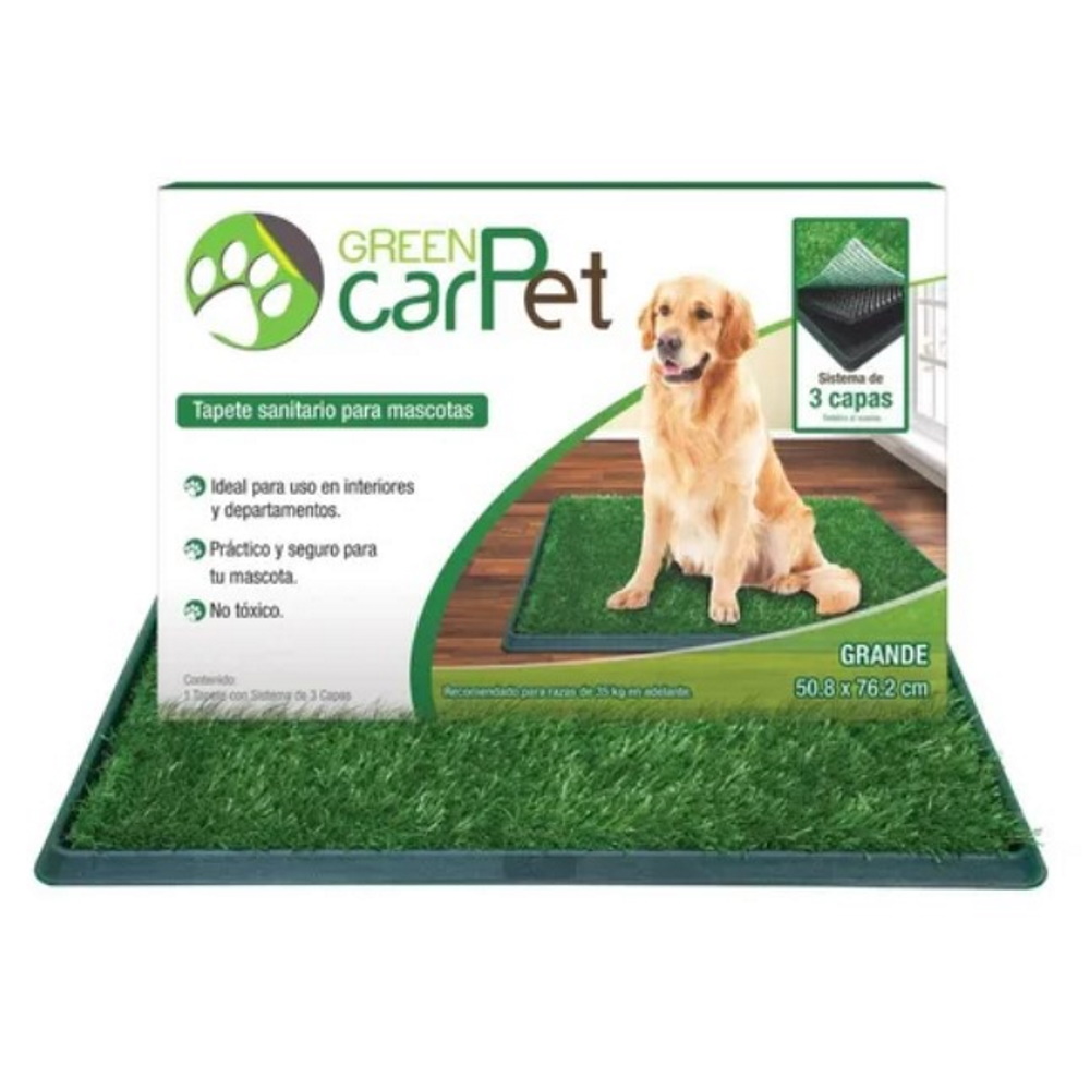 Tapete entrenador para perro Pet Toilet 1 juego de 3 pzas