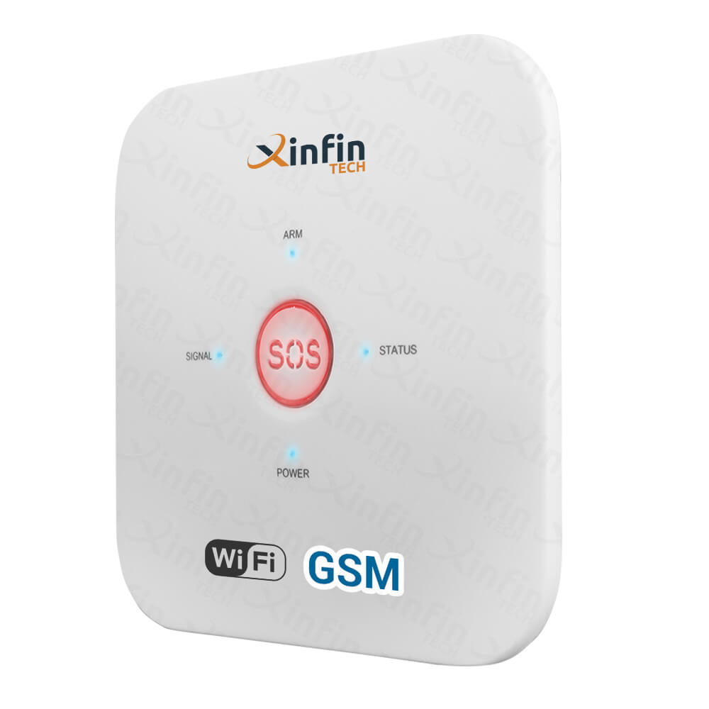 Alarma Wifi Gsm Seguridad Alerta Control App Google Alexa Sensores Casa KIT6