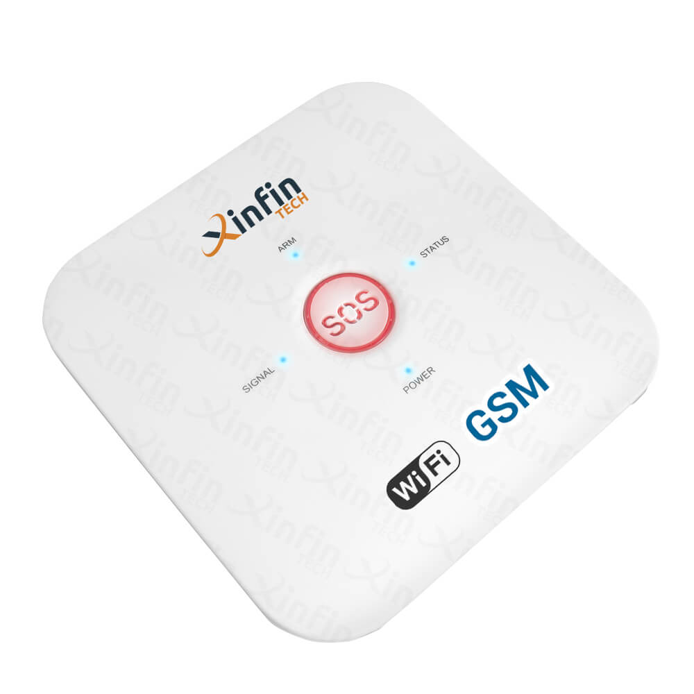 Alarma Wifi Gsm Seguridad Alerta Control App Google Alexa Sensores Casa KIT6