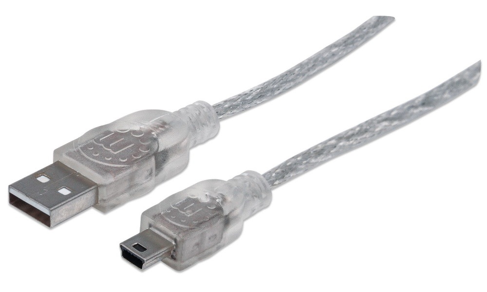 Cable 2.0 Mini B Usb 5 Pines Cel Lap Bocina Pc Velocidad 1.8 M 333412 Hub Transferencia Datos