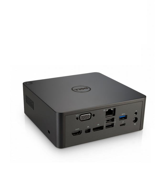 Docking Station Dell TB16- Thunderbolt 3- DisplayPort- Mini DisplayPort- VGA- HDMI- USB 2.0- Equipo Clase A, Reacondicionado.
