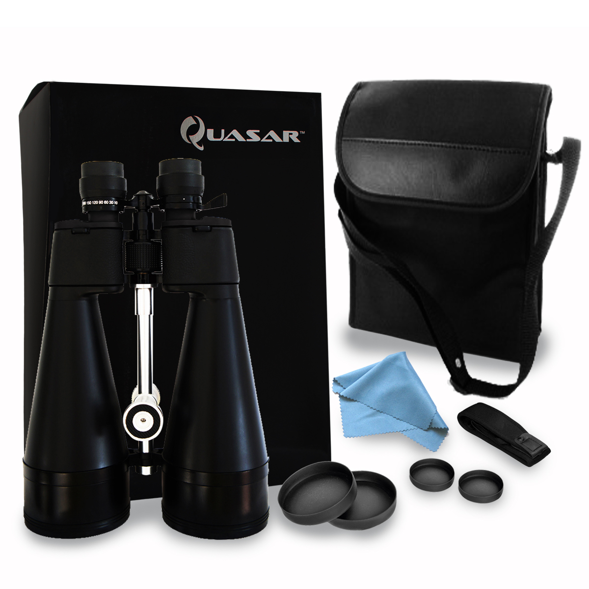 Binoculares Quasar Zoom Qz80 180x80mm Gigantes