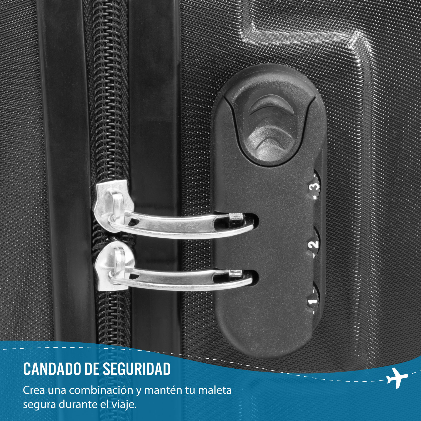 Maleta Rigida De Viaje Resistente Vacaciones 28 Pulgadas