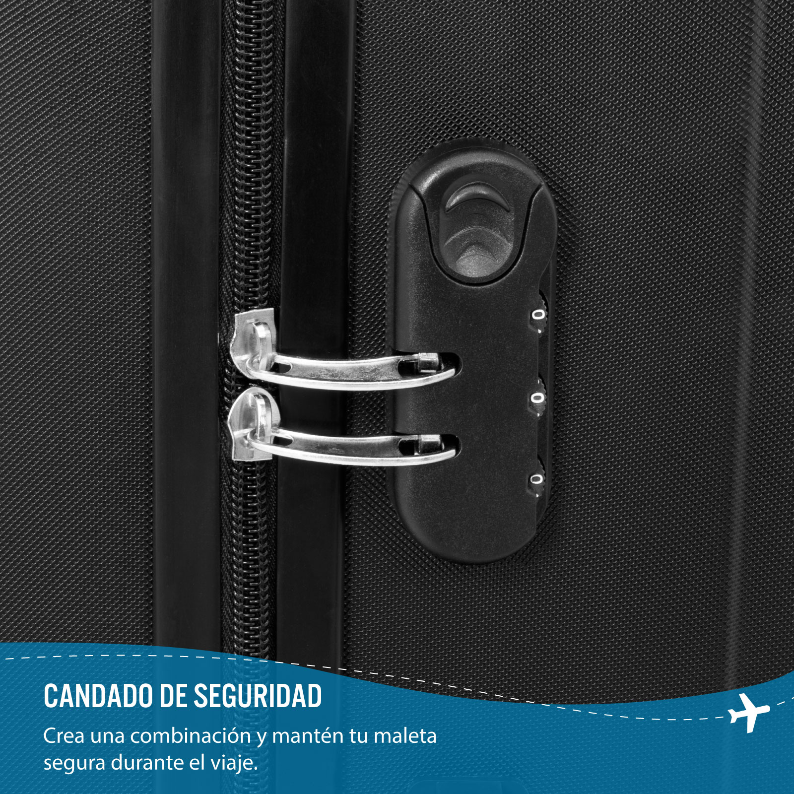 Maleta Rigida De Viaje Grande 4 Ruedas Candado 24 Pulgadas