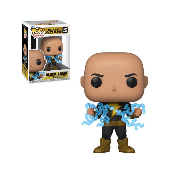 Black Adam con Relampago Funko Pop Movies Black Adam