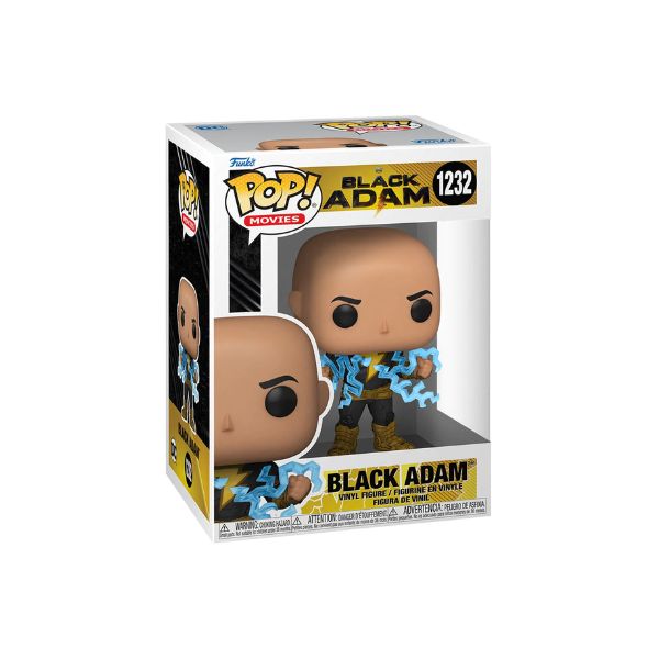Black Adam con Relampago Funko Pop Movies Black Adam