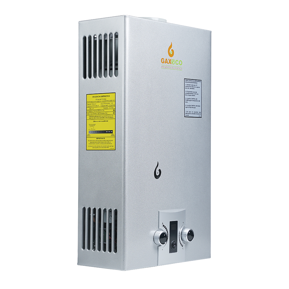 Boiler Calentador de Agua Instantáneo Gaxeco Eco12000 Gas Natural 12 Litros 