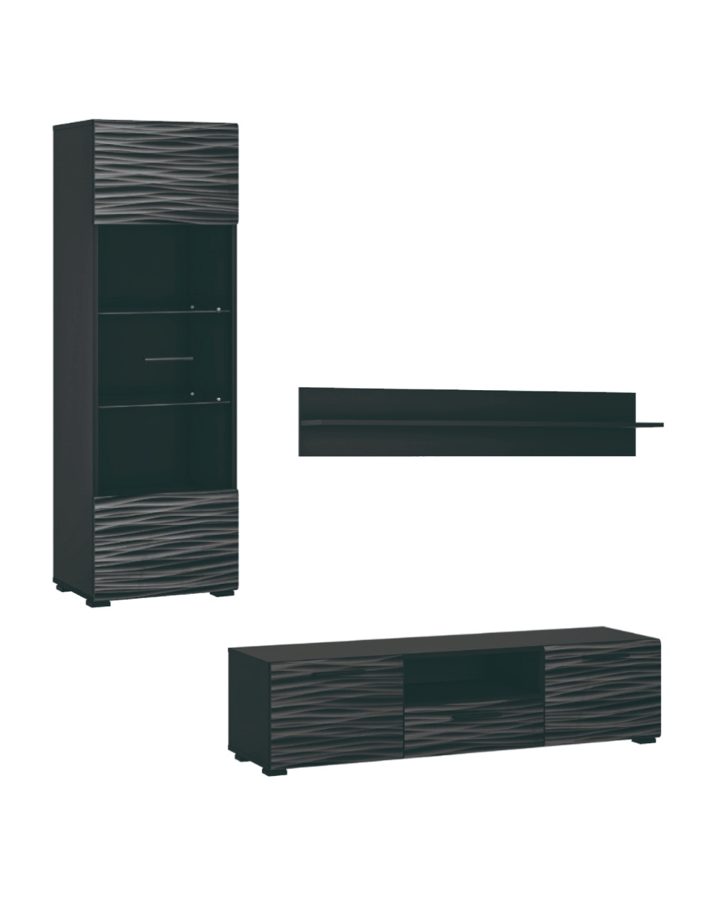 CENTRO DE ENTRETENIMIENTO (MUEBLE PARA TV) IMPORTADO DE EUROPA NEAPOL MINI