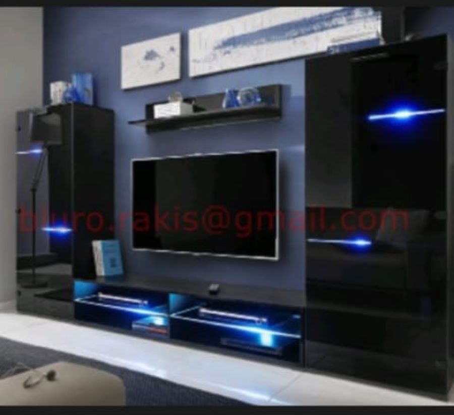 CENTRO DE ENTRETENIMIENTO (MUEBLE PARA TV) IMPORTADO DE EUROPA NEAPOL MINI