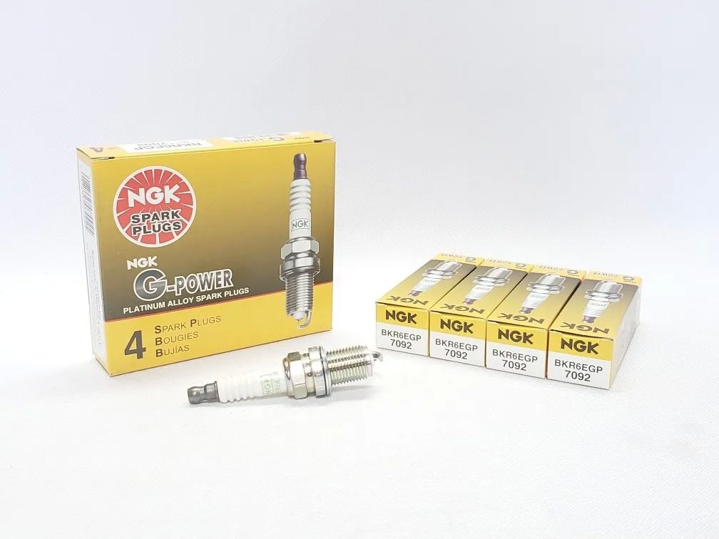kit 4 juegos Bujia Ngk Platino Bkr6egp Aveo 1.6 2005-2017 16  Pz