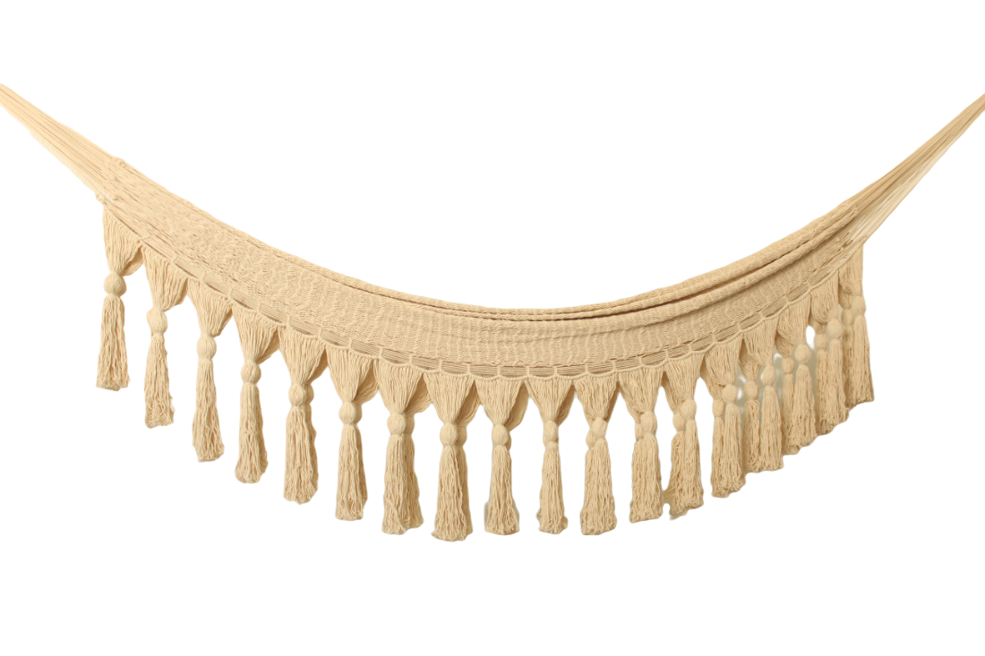 Hamaca de Algodon Artesanal Modelo Cancun .