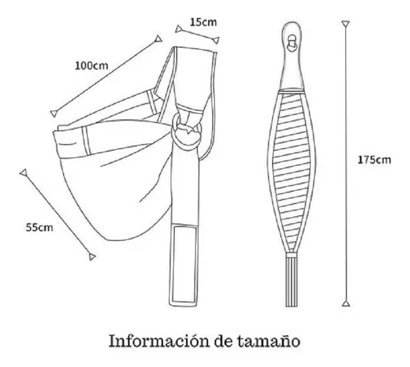 Mochila Portabebés Ergonómica Ideal Para Amamantar Color Verde