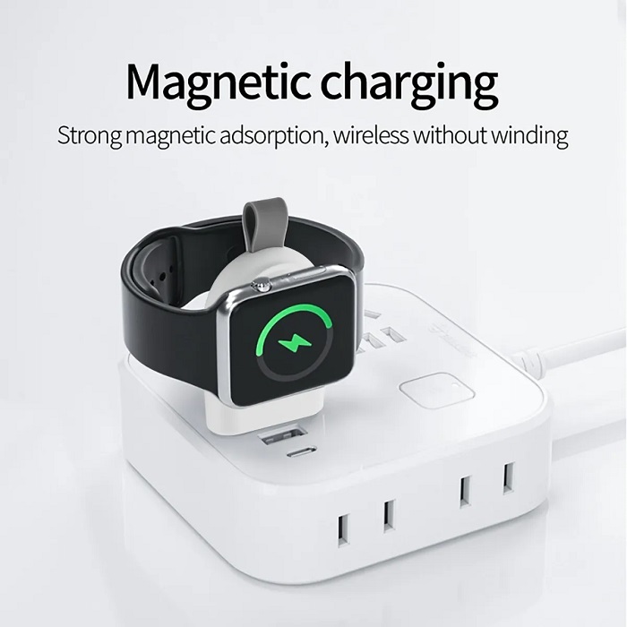 Cargador inalámbrico rápido para Apple Watch Series 1 2 3 4 Magnético 38 /  42mm USB Cable de carga rápida 1m para cargador Iwatch