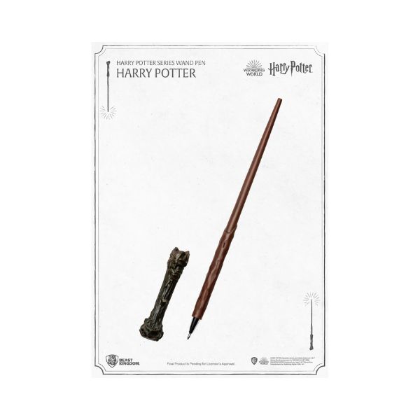 Varita Magica Harry Potter Pluma Beast Kingdom Harry Potter