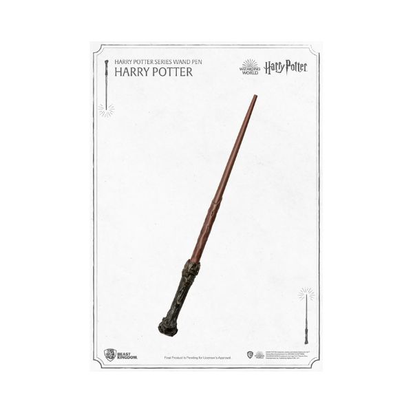 Varita Magica Harry Potter Pluma Beast Kingdom Harry Potter