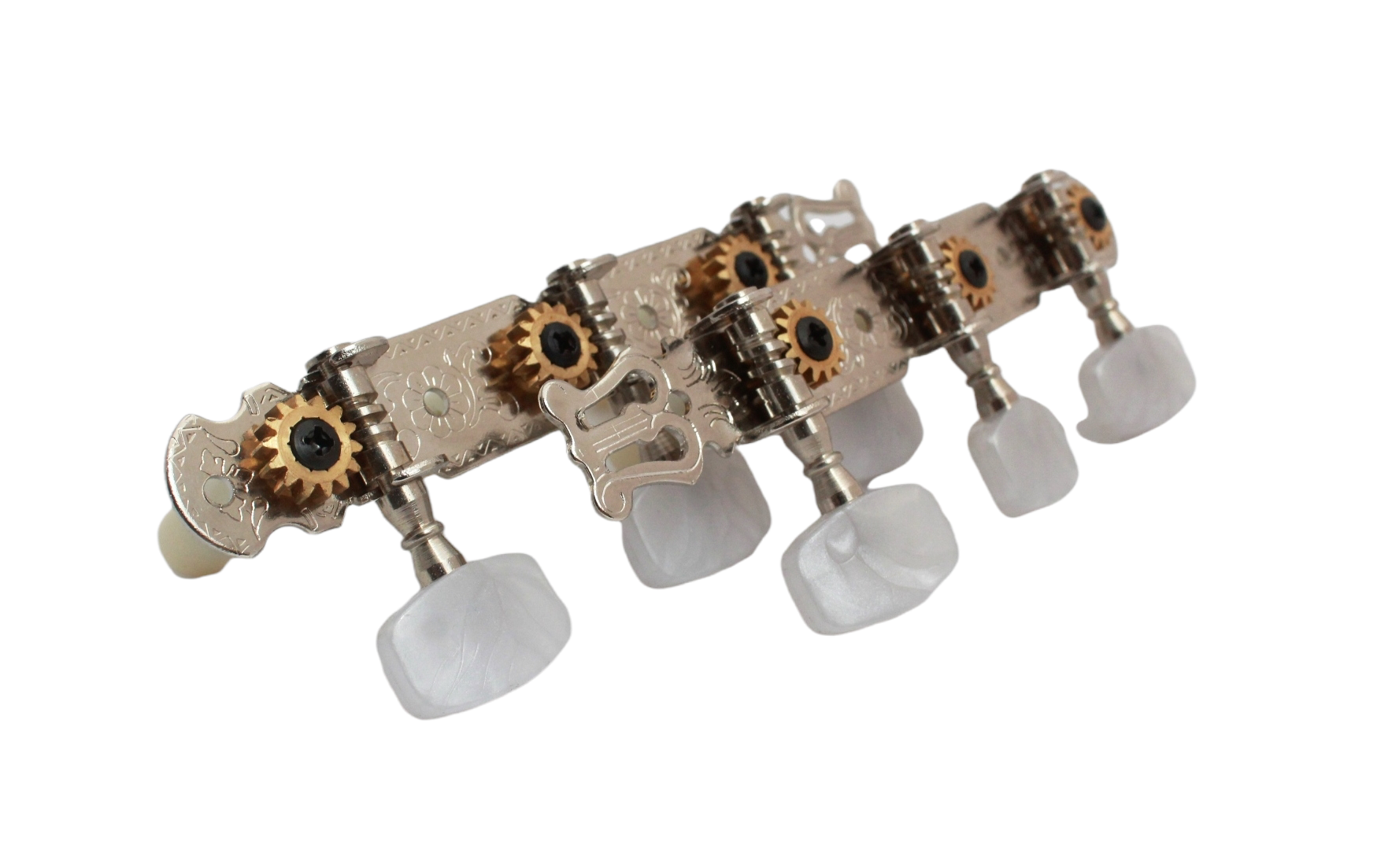 Maquinaria Clavijas Para Guitarra - acabado Niquel