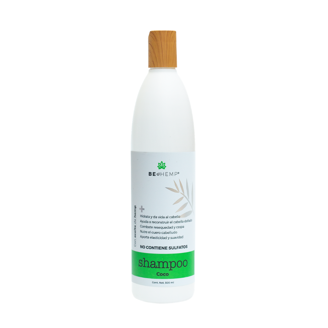 Shampoo Libre De Sulfatos Y Parabenos Anti-caida 500 ml Beohemp 