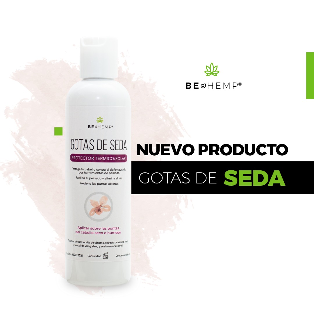 Gotas De Seda Shine Therapy Beohemp Protector Térmico Solar 110 ml Beohemp