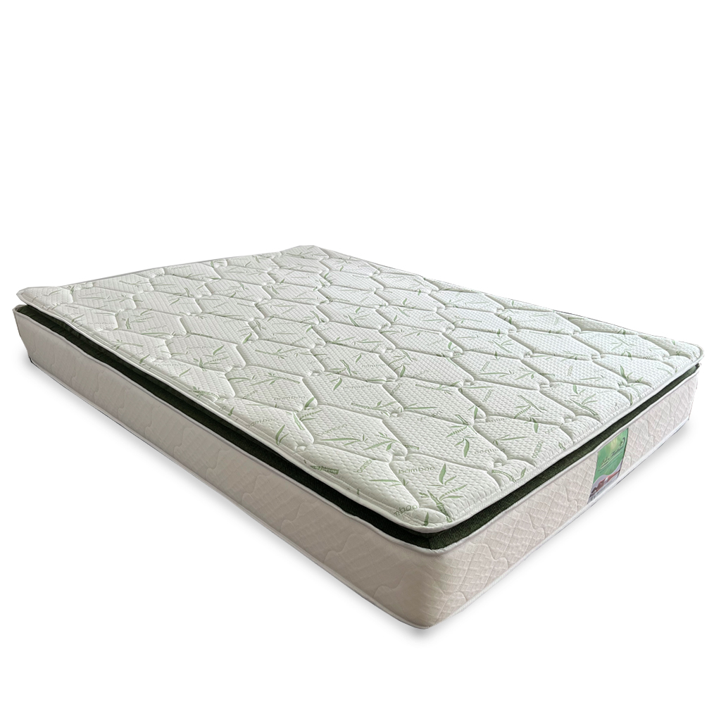 Colchon Queen Size Bamboo Green De Memory Foam Biomattress