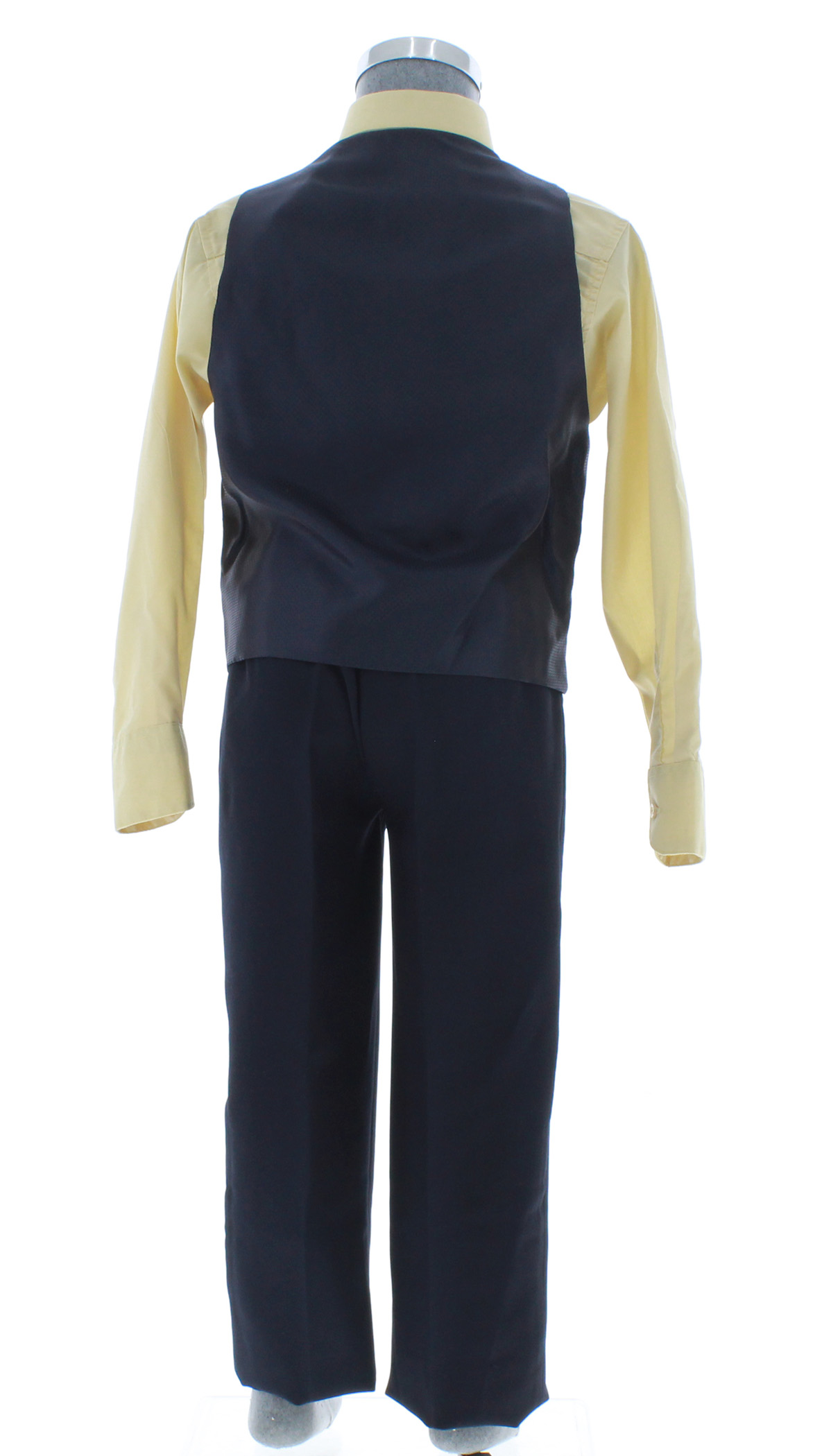 Traje de Niño Tres Piezas Color Azul Marino 2 a 18 Años