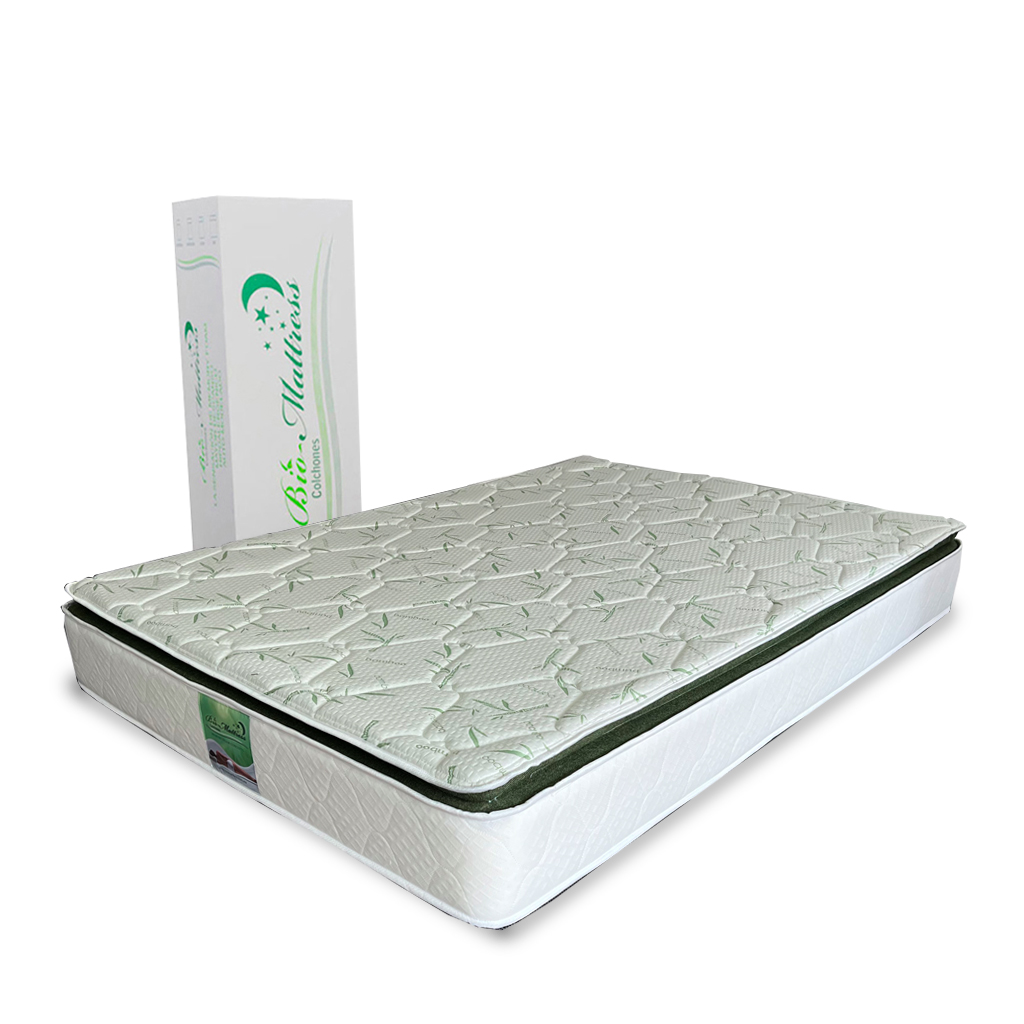 Colchon King Size Bamboo Green De Memory Foam Biomattress