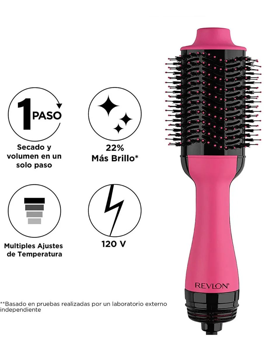 Cepillo Secador Revlon Salon Oval One Step Pro Voluminizador
